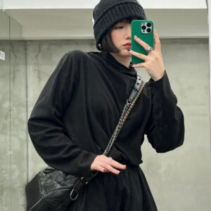 [chanel]*정품가죽* 가브리엘 호보백 라지(블랙/카프스킨)